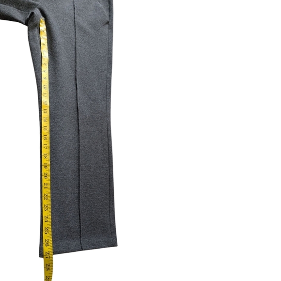 Aritzia Babaton Fitzgerald Pant Grey Pull-On Flannel Pleated Old Money Women L - Picture 12 of 12